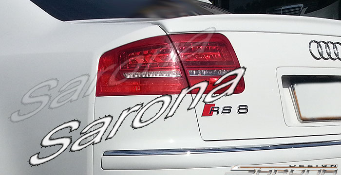 Custom Audi A8  Sedan Trunk Wing (2004 - 2009) - $299.00 (Part #AD-022-TW)